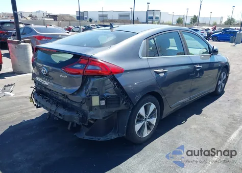 2019 Hyundai Ioniq Plug-In Hybrid Limited z USA, uszkodzony, nr VIN KMHC75LD2KU125982